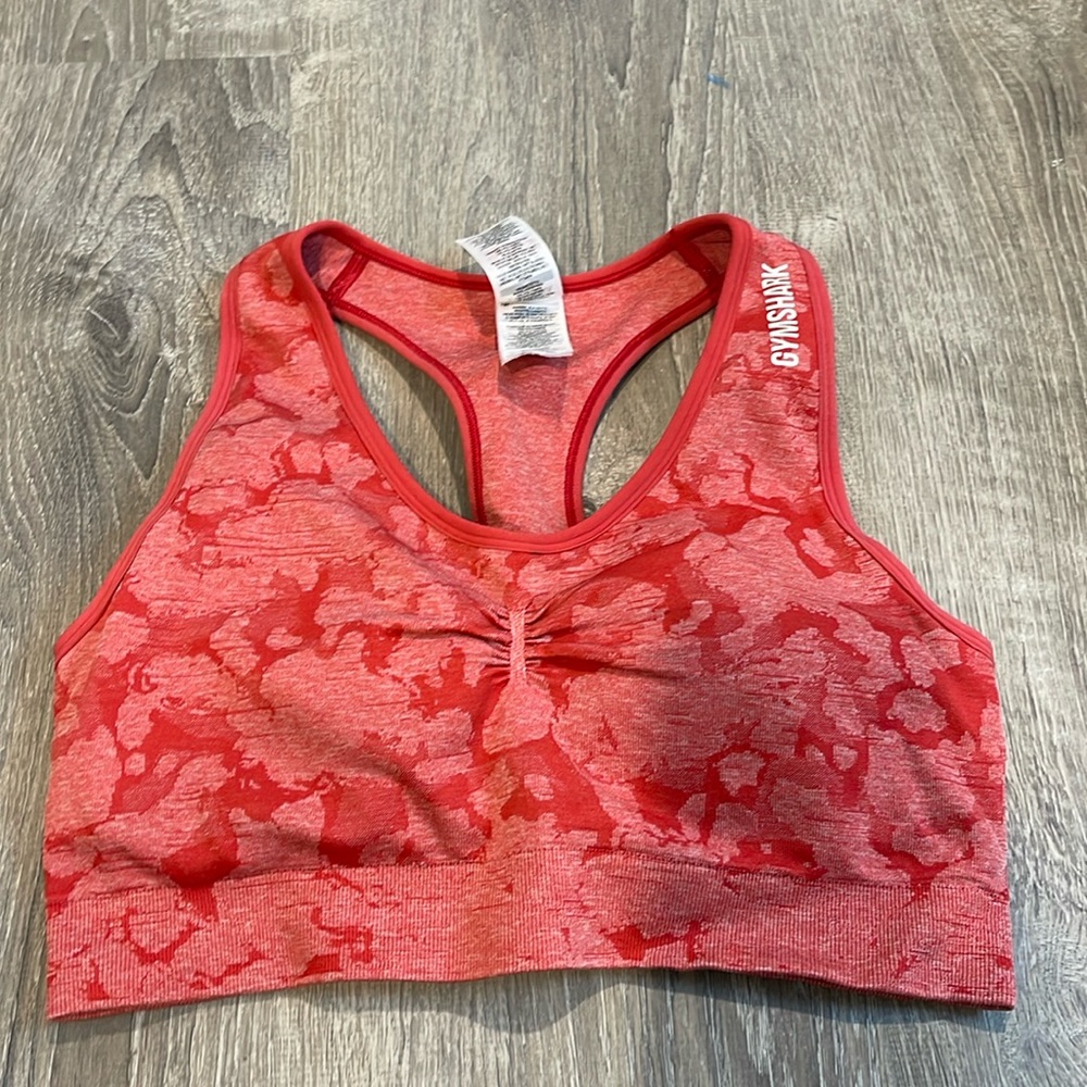Gymshark Adapt camo print sports bra